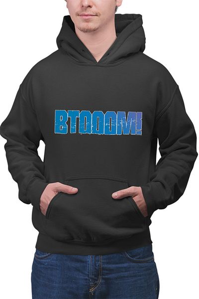 OEM Hanorac barbati Btooom! Logo Isekai Tragic Shounen Game Players Stone