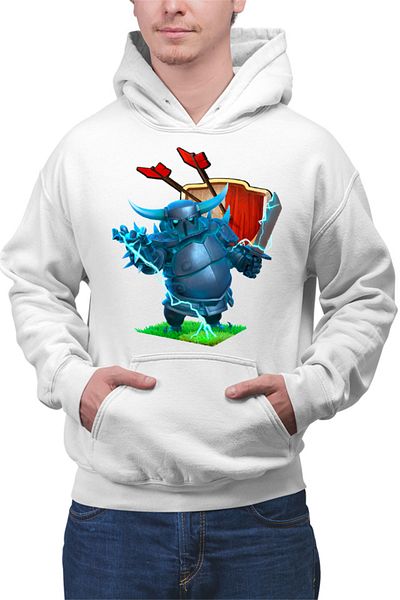 OEM Men's hoodie Clash of Clans Thunder Hero Mobile Strategy