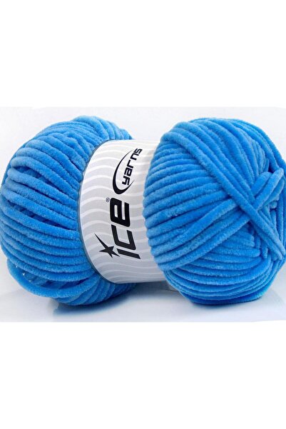 Ice yarns مجموعة من 4 × 100 جرام من خيوط الثلج CHENILLE BABY (100% MicroFiber...