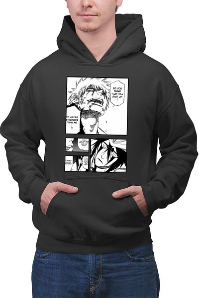 OEM Men's Hoodie Bleach Ichigo Duplo Ninja Cosplay