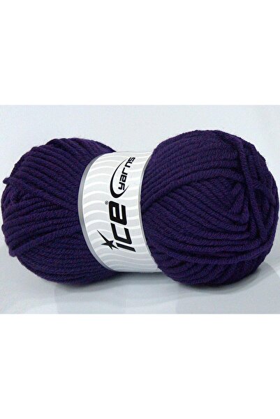 Ice yarns (4 قطع 100 جرام) صوف سوبر بولكي، أكريليك 4 عبوات أرجواني