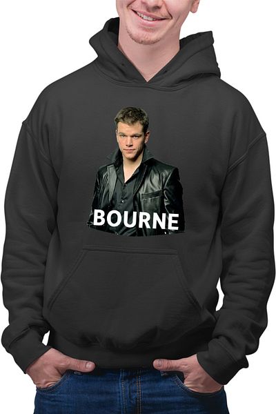 OEM Hanorac barbati Bourne Matt Damon Celebrity Identity Theatrical Films