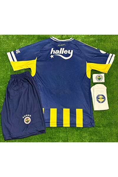 Alaturka Mix Fenérbãhçe 2026 İSİMSİZ İç Saha Parçalı Yeni Sezon Çocuk Forması 4'lü Set