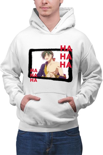 OEM Men's Hoodie Yona of the Dawn Jae-ha Laugh Manga Panel