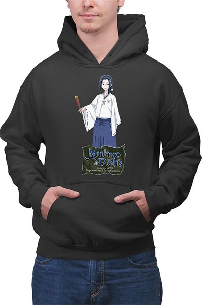 OEM Men's Hoodie Muhyo Roji Goryo Hakama Traditional Fan Japan Anime
