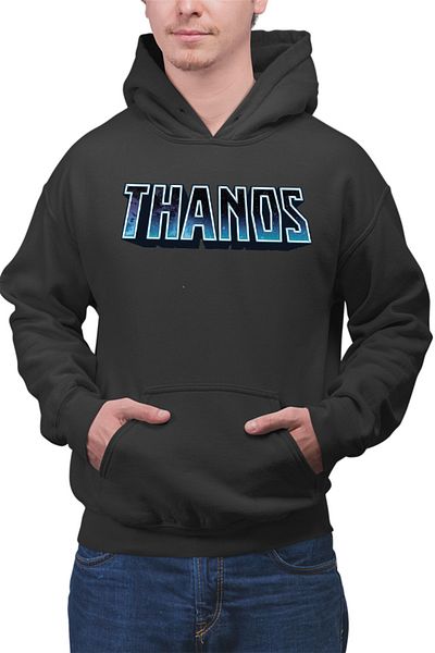 OEM Men's Hoodie Thanos Comic Books Supervillian Jim Starlin