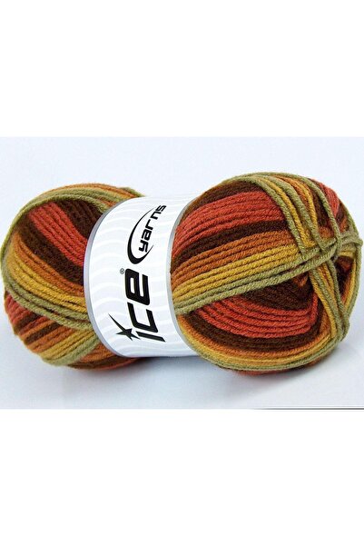 Ice yarns (4 قطع 100 جرام) مجموعة من 4 قطع من الأكريليك الفاخر من نايس بيبي ب...