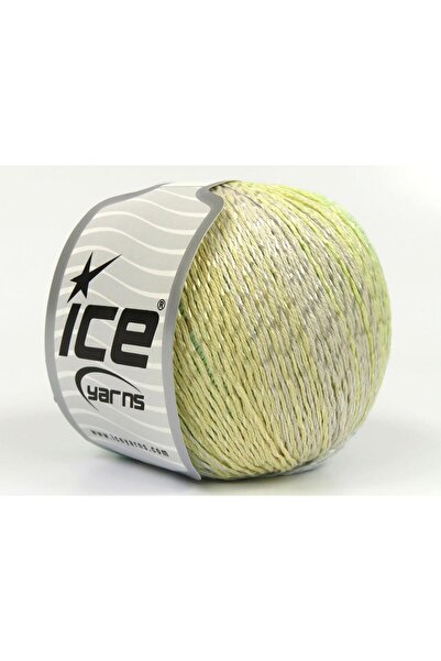 Ice yarns مجموعة من 4 خيوط من خيوط الجليد بوزن 100 جرام لكل خيط، لون صيفي (70...