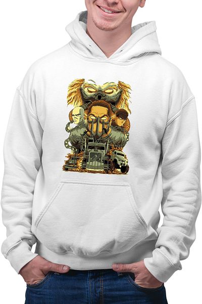 OEM Men's hoodie Mad Max Post Apocalyptic Mel Gibson Societal Collapse