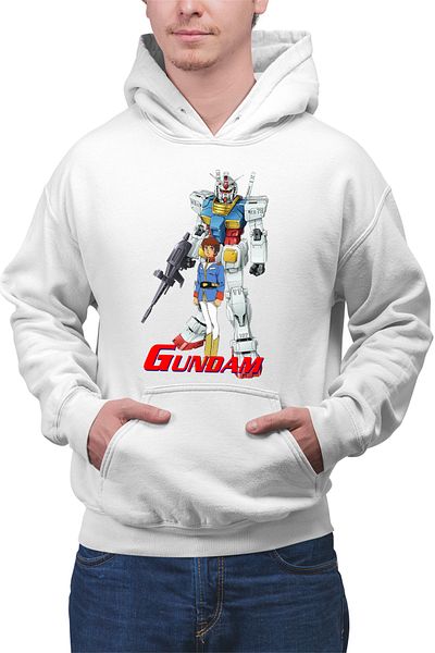 OEM Men's and women's Amuro Ray Robot Weapon hoodie