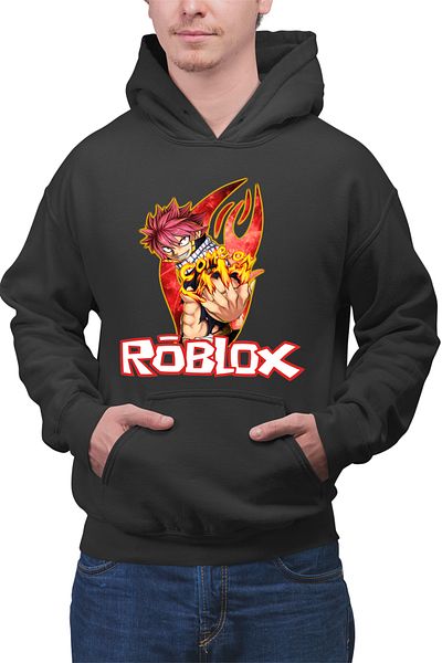 OEM Men's hoodie Fairy Tail Natsu Roblox Studio Creator