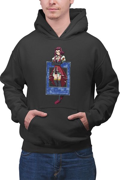 OEM Men's Hoodie Yu Gi Oh Akiza Izinski Anime Card Game