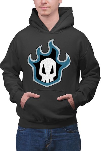 OEM Men's Hoodie Bleach Logo Ichigo Anime Shonen Manga