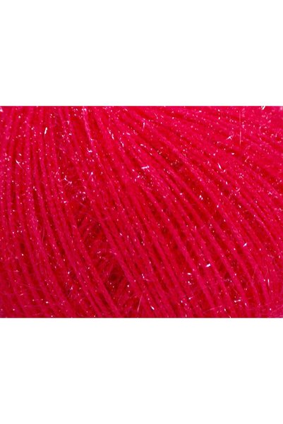 Ice yarns 8X50Gr. Sparkle Soft Metallic Glitter Fuchsia Metallic Glitter, Soft, Shaggy, Winter