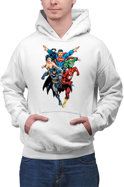 OEM Men's hoodie Wonder Woman Avengers Justice League Batman Ironman Flash