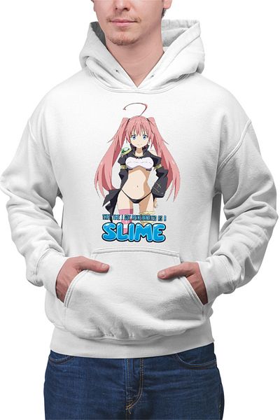 OEM Men's TenSura That Time Slime Milin Powerful Demon Hoodie