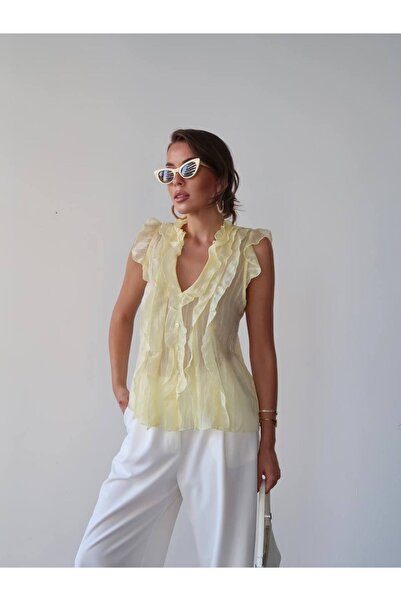 burkaybutik Premium Flounce Blouse