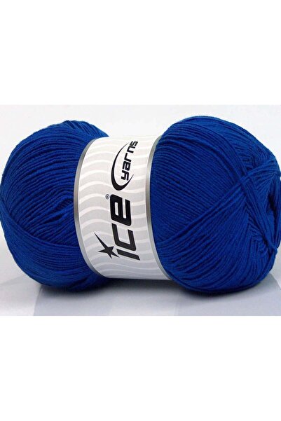 Ice yarns مجموعة من 4 خيوط من خيوط الجليد LORENA SUPERFINE (55% قطن) باللون ا...