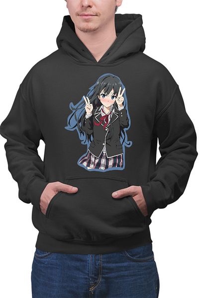 OEM Hanorac barbati OreGairu Yukino Yukinoshita Wind Kuundere Manga