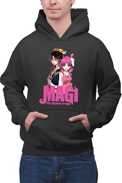 OEM Men's Hoodie Magi The Labyrinth of Magic Morgiana Hakuryuu Party
