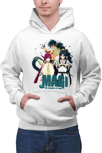 OEM Men's hoodie Magi The Labyrinth of Magic Kou Empire Magician