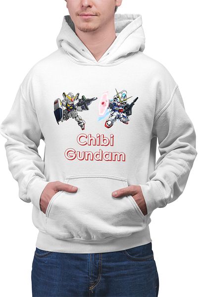 OEM Men's and women's hoodie Universe Chibi Doza Animated