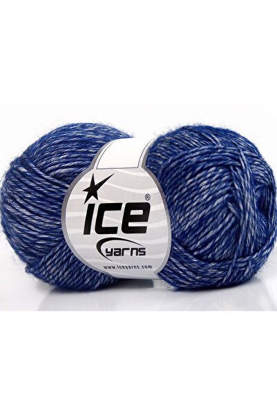 Ice yarns 8x50 جرام. خيوط دنيم أكريليك، خيوط قطنية صيفية باللون الأرجواني، قطن