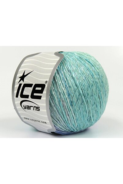 Ice yarns مجموعة من 4 خيوط من خيوط الجليد بوزن 100 جرام لكل خيط، لون صيفي (70...