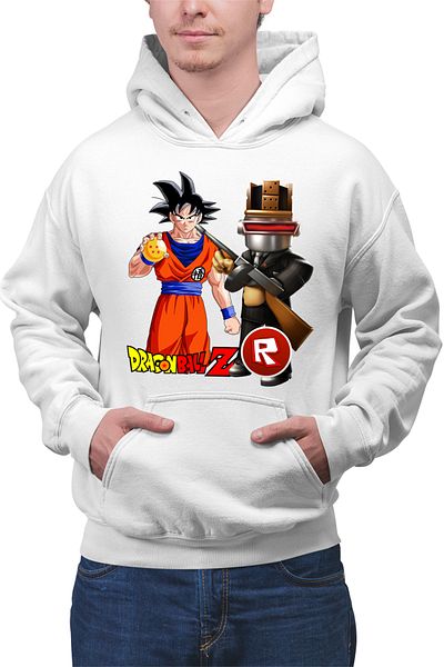 OEM Men's Hoodie Roblox Android Dragon Ball Z Songoku