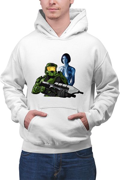 OEM Men's hoodie Halo The Master Chief Spartan Cortana Guardian