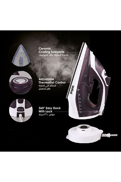 Sanford Sanford Cordless Steam Iron Model SF79CSI BS