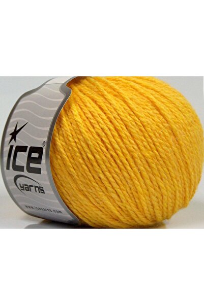 Ice yarns 8x50 جرام. ألكا لايت فيسكوز، ألكا، صوف، أكريليك أصفر فاخر، ألكا، شت...