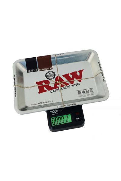 RAW My Weight x Scale with Tray 0.01-200g and 200-1000g