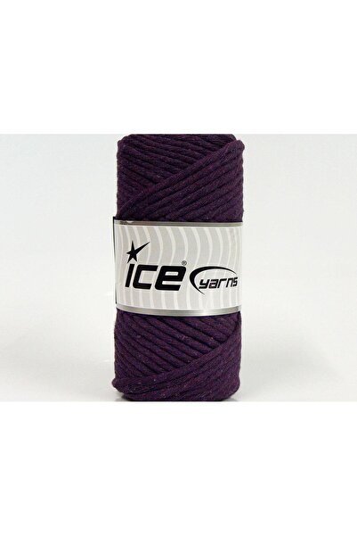 Ice yarns 250 جرام خيوط قطنية طبيعية جامبو (100% قطن) خيوط حياكة يدوية لون بن...