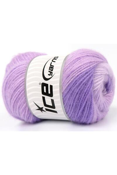 Ice yarns مجموعة من 4 × 100 جرام من خيوط الصوف الجليدية، خيوط الحياكة اليدوية...