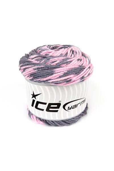 Ice yarns مجموعة من 2 × 150 جرام من خيوط الصوف المصممة على شكل كعك (20% صوف) ...
