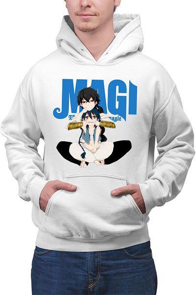 OEM Men's Hoodie Magi The Labyrinth of Magic Anime Manga Drawings