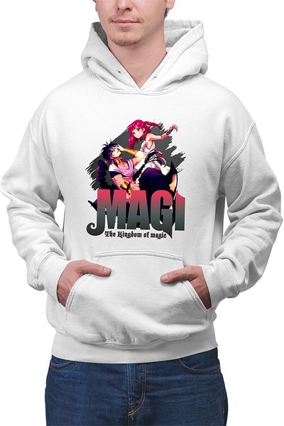 OEM Hanorac barbati Magi The Labyrinth of Magic Morgiana Judar Black Cromatics