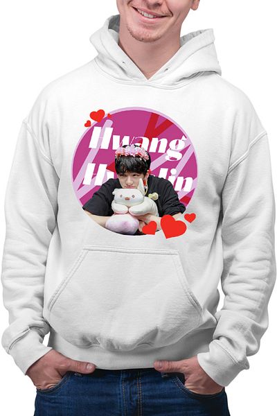 OEM Hanorac barbati Stray Kids Monogram Sketch Album Logo Hwang