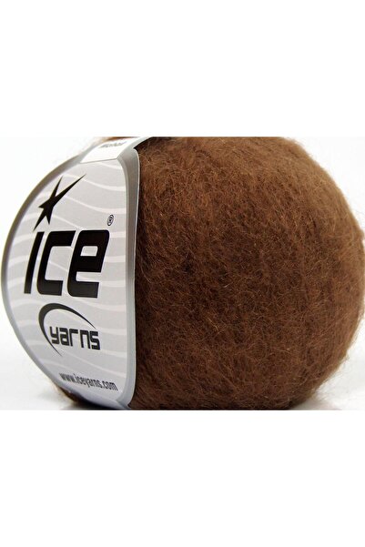Ice yarns 6×25 جرام. خيوط سوبركيد موهير فاخرة، ميرينو، شتوية، رقيقة جدًا، صوف...