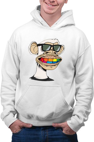 OEM Hanorac barbati NFT Monkey Sell Online Art Colors Humanoid