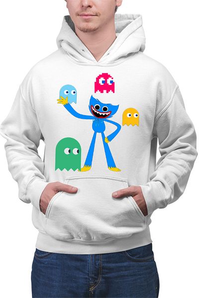 OEM Hanorac barbati Huggy Wuggy Pac Man Ghost NPC Horror Game