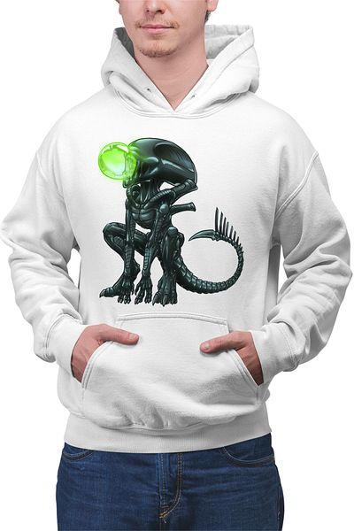 OEM Men's hoodie Predator Alien Prime Trilogy Schwarzenegger