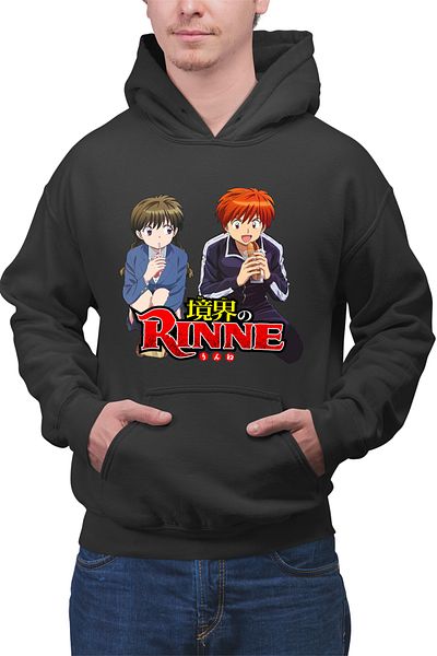 OEM Men's hoodie Rin-ne Rinne Sakura Eat Logo