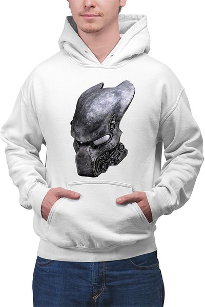 OEM Men's hoodie Predator Alien Queen Action Game Skull