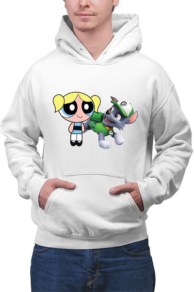 OEM Hanorac barbati The Powerpuff Girls Bubble Paw Patrol Happy