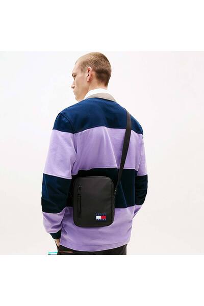 Tommy Hilfiger Siyah Omuz Çantası (AM0AM13396-BDS)