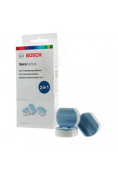 Bosch Tablete decalcifiante pentru espressoare 00312093, 3 buc x 36g