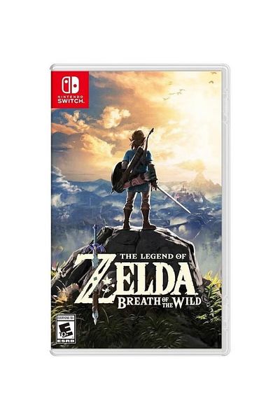 ESRB THE LEGEND OF ZELDA BREATH OF THE WILD - NINTENDO SWITCH GAMES