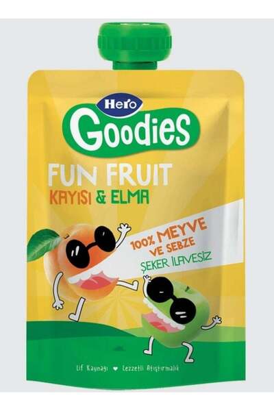 Hero Baby Hero Goodies Kayısı Elma Havuç 100 Gr